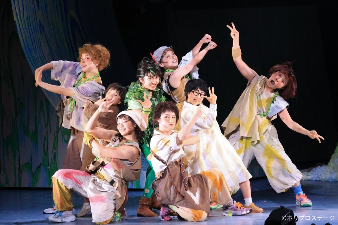 青山メインランドファンタジースペシャル ブロードウェイミュージカル「ピーター・パン」より。（撮影：宮川舞子）