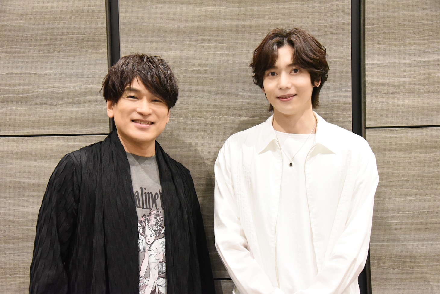 左から森田成一、染谷俊之。
