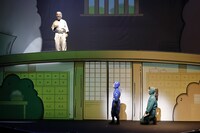 「舞台『忍たま乱太郎』～はじめまして！三年生、全員集合の段～」より。（撮影：丸山尚）