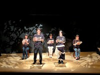 OKAMI企画×生駒里奈 秋田で育てる演劇プロジェクト「辰子姫 弐」より。