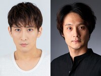 左から成河、亀田佳明。