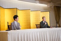 左から中村壱太郎、中村獅童。