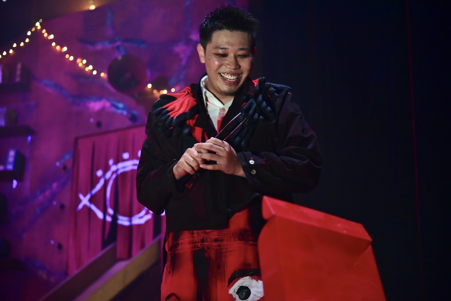 第1回 愛しのボカン大作戦「こんなんほろんでいい世界」より。（撮影：鈴木あかり）