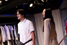 日本のラジオ「浴室にて改」より。（撮影：赤坂久美）