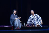 「ミュージカル『刀剣乱舞』 和泉守兼定 堀川国広 山姥切国広 参騎出陣 ～八百八町膝栗毛～」より。