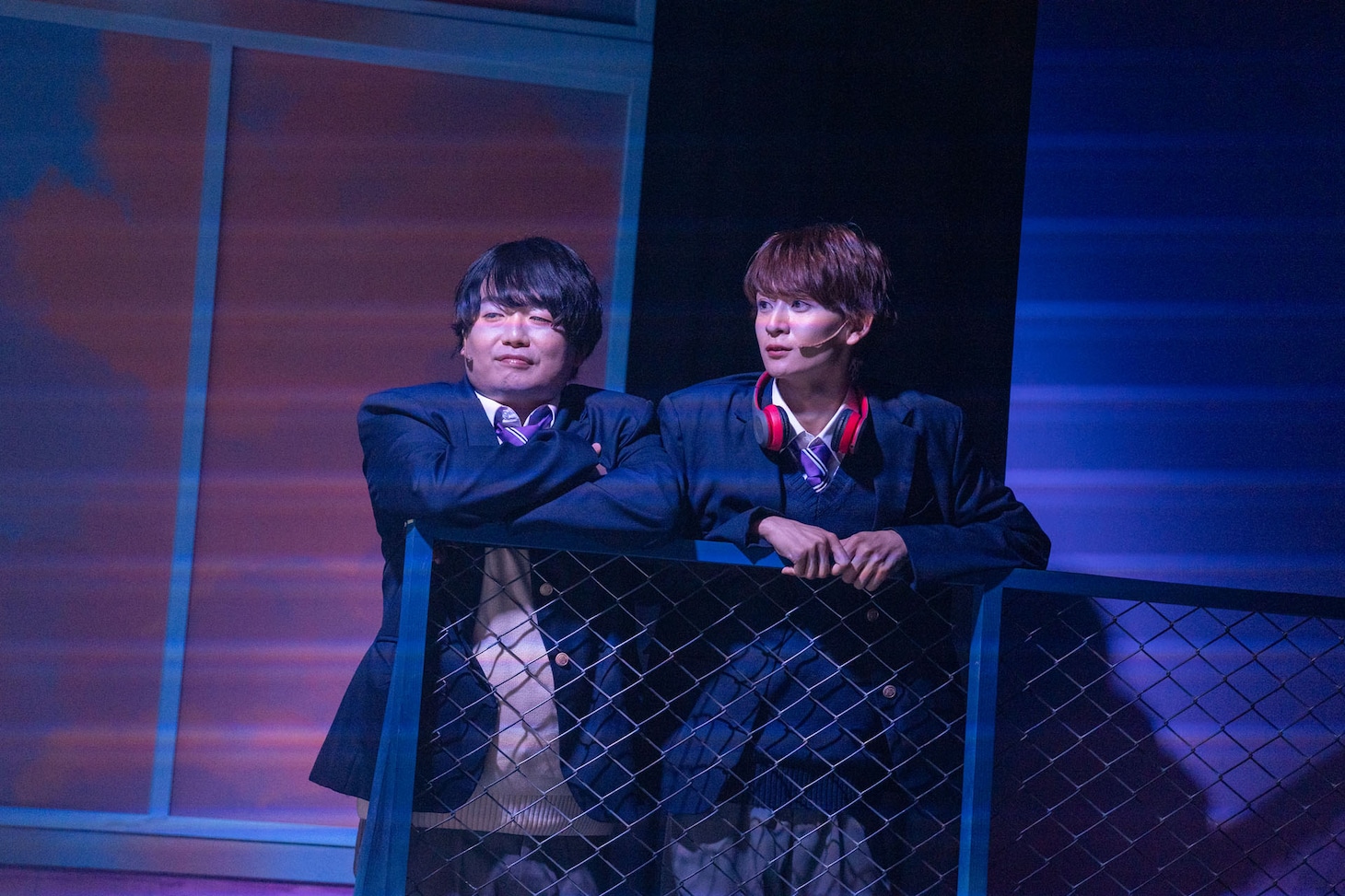 ミュージカル「経験済みなキミと、経験ゼロなオレが、お付き合いする話。」フォトコールより。