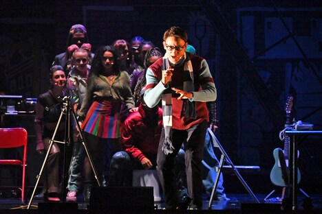 日米合作 ブロードウェイミュージカル「RENT」ゲネプロより。