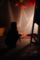 TeXi's「ファジー『ours』」より。（撮影：金子愛帆）