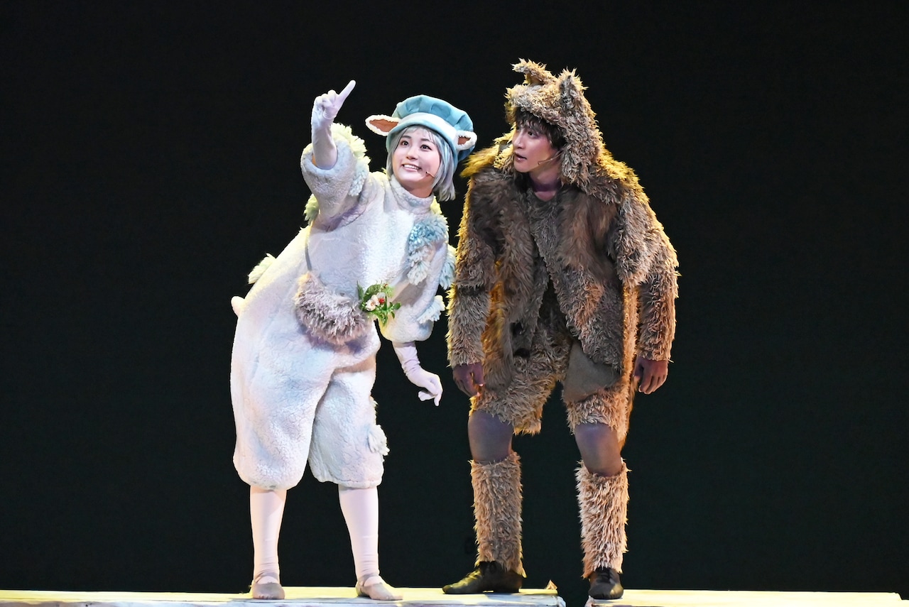 ガブとメイが大冒険！白石隼也・南野巴那らの音楽劇「あらしのよるに」本日開幕