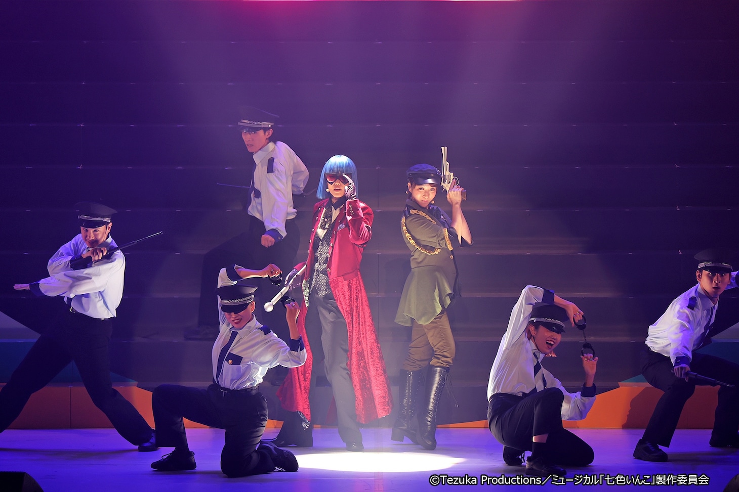 ネルケプランニング 30th ANNIVERSARY「ネルフェス2024」より、ミュージカル「七色いんこ」。（撮影：大塚浩史 / DOUBLE SQUEEZE Inc.）