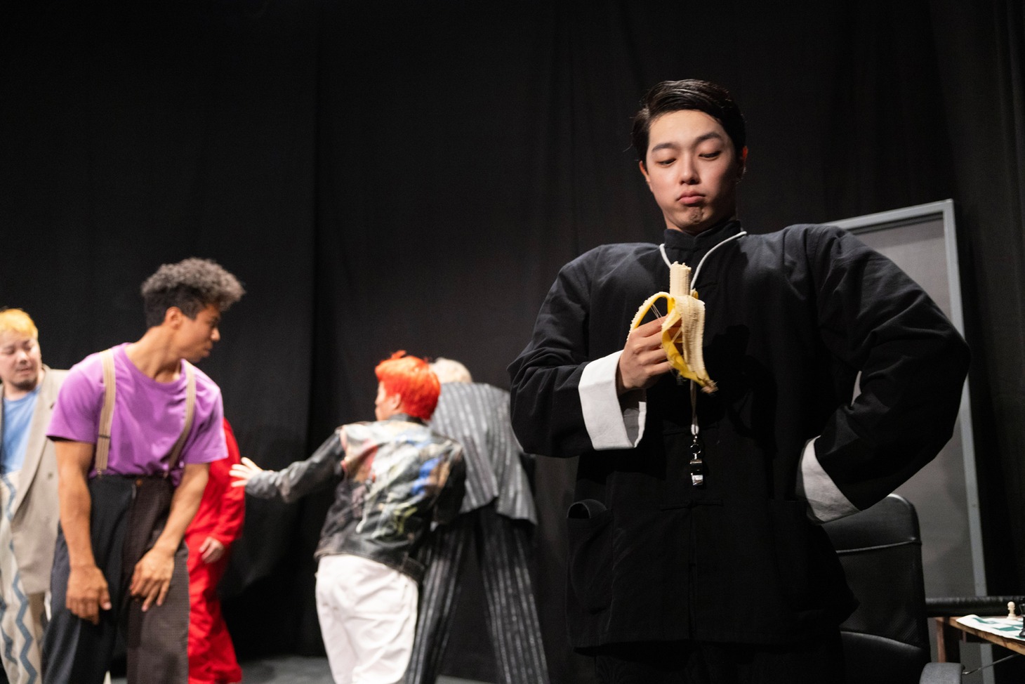 フライングシアター自由劇場「あざみの花咲く頃」より。(c)フライングシアター自由劇場