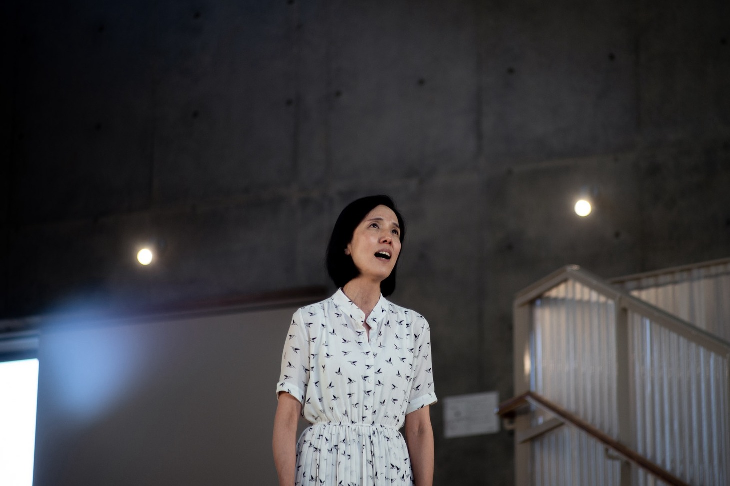 「老いと演劇」OiBokkeShi ワーク・イン・プログレス「恋はみずいろ」より。（Photo by hi hoo farm）