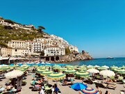 THE・夏のイタリア!夏を満喫している人々の姿もカワイイ。