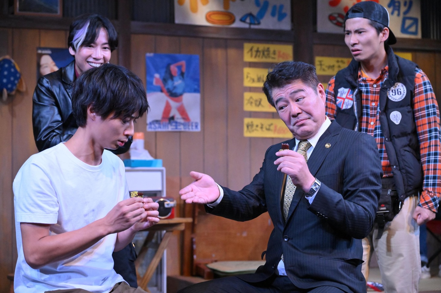 ゴツプロ！Presents 青春の会 第六回公演「大洗にも星はふるなり」より。（撮影：渡邉和弘）