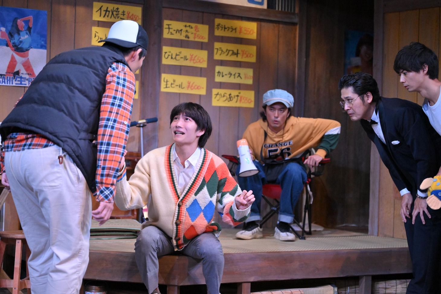 ゴツプロ！Presents 青春の会 第六回公演「大洗にも星はふるなり」より。（撮影：渡邉和弘）