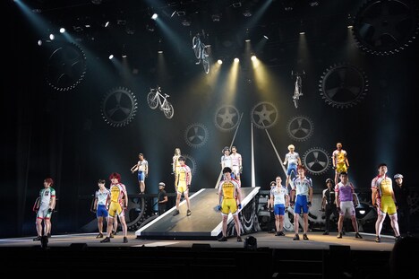 「舞台『弱虫ペダル』Over the sweat and tears」ゲネプロより。