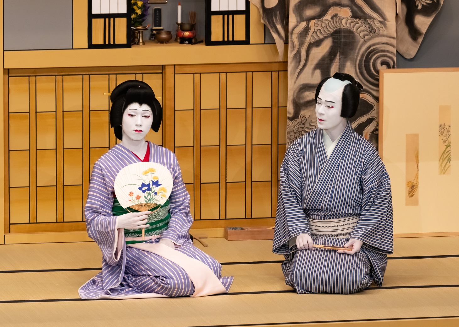 「令和6年9月歌舞伎公演」より「夏祭浪花鑑」。（提供：国立劇場 / 撮影：二階堂健）