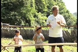 本日放送の金スマ、中村獅童一家が大自然を満喫!陽喜&夏幹は肝試しでお化けに扮する