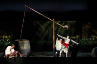 「令和6年9月文楽鑑賞教室」Aプロ「夏祭浪花鑑」より。（撮影：光齋昇馬）