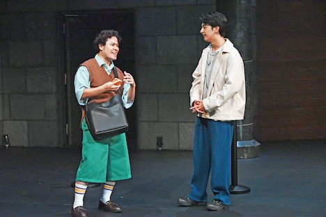 「球体の球体」フォトコールより。