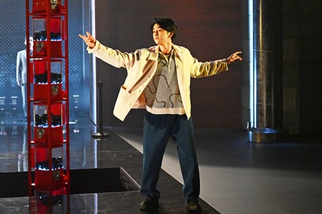 「球体の球体」フォトコールより。