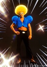 加藤将扮するボボボーボ・ボーボボ。