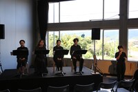 「令和5年度入選作品リーディング『みんなで書く戯曲のコンテスト』」より。（撮影：中島伸二）