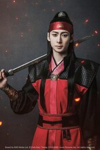 パンリュ役の田中涼星。