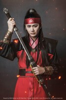 ハンソン役の磯野亨。