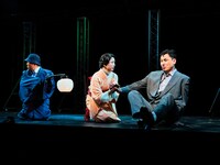 東京芸術祭 2024 東京芸術劇場 Presents 木ノ下歌舞伎「三人吉三廓初買」（第一幕）より。（撮影：細野晋司）