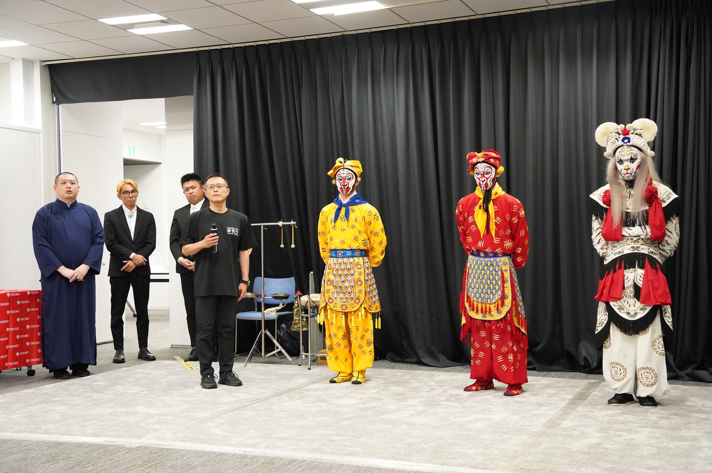 「The Monkey King 孫悟空 Episode ZERO」 記者発表会より。