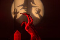 「妖精大図鑑『魔女の一撃』」より。（撮影：福本剛士）