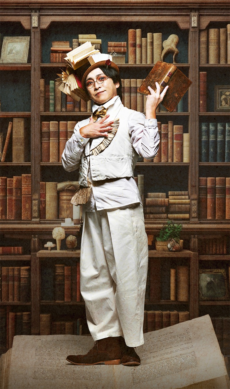 長谷川太郎のイメージビジュアル。