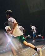 Uzume 第12回公演「『あの春は、いつまでも青い』-永南高校バスケットボール部-」より。