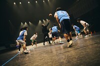 Uzume 第12回公演「『あの春は、いつまでも青い』-永南高校バスケットボール部-」より。