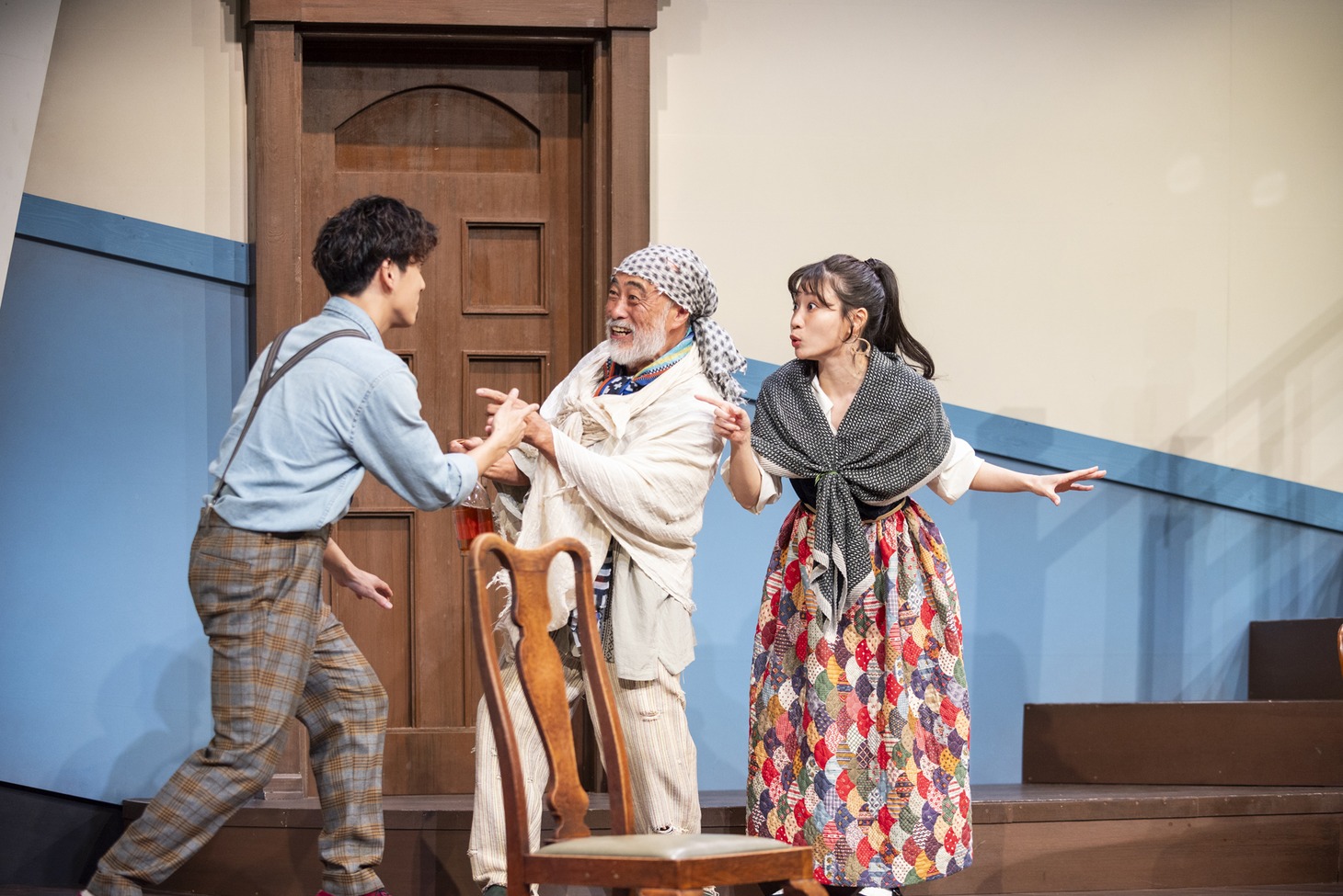 NORD 第2回演劇公演「トムとディックとハリー」より。（撮影：坂井亨輔）