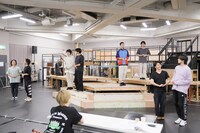 「甦夢THEATRE『黄金仮面―masque dore―』」稽古場の様子。