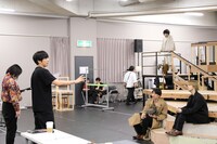 「甦夢THEATRE『黄金仮面―masque dore―』」稽古場の様子。