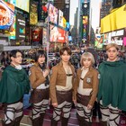 岡宮来夢らがタイムズスクエアに登場!「ATTACK on TITAN: The Musical」NY公演まもなく開幕