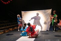 「さんぴんの演劇創作ワークショップ、からの大発表会!!」より。（撮影：中瀬俊介）