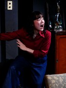 平体まひろ 一人芝居「売り言葉」より。（撮影：喜田裕也）