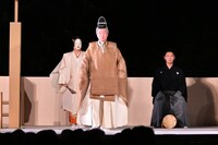 「大阪城西の丸薪能2024」より。