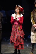 「セツアンの善人」初日前会見より、葵わかな。