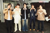 左からDAIGO、増子敦貴、高野洸、阿部顕嵐、五関晃一。(写真提供:日本テレビ)