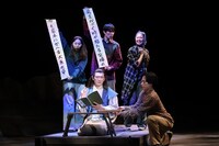 こまつ座 第151回公演「芭蕉通夜舟」より。（撮影：宮川舞子）