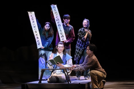 こまつ座 第151回公演「芭蕉通夜舟」より。（撮影：宮川舞子）