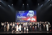 ミュージカル「レ・ミゼラブル」出演者が帝劇で歌唱披露、吉原光夫は“劇場愛”語る