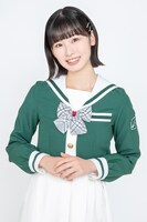 皇ユズハ役の浅井七海。