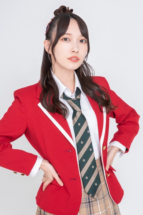 晴風サヤカ役の山本愛梨。