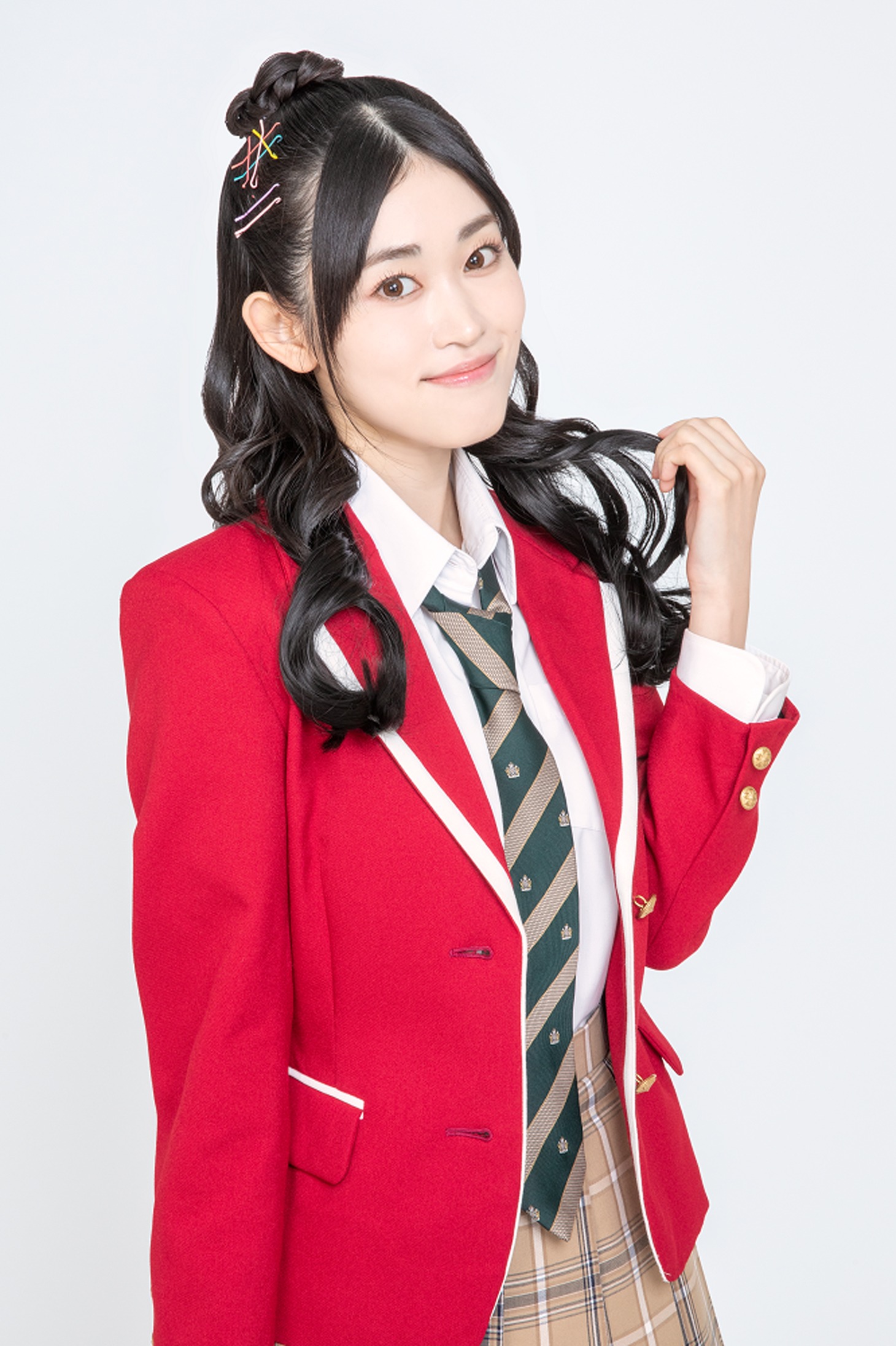 晴風サヤカ役の鈴木まゆり。